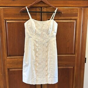 Lily Pulitzer white lace dress
